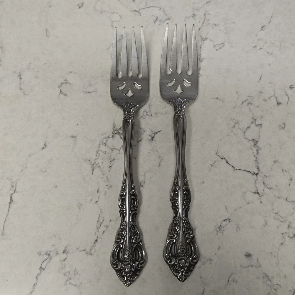 Oneida Michelangelo Heirloom Stainless Steel Flatware Mixed Lot of 13 Pieces VGC